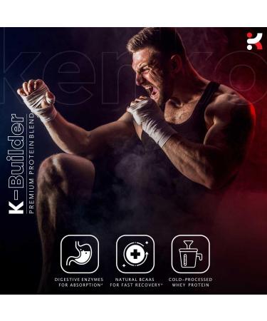 Kenko Essentials K-Builder Premium Protein Blend - Rich Chocolate | International Shipping Available - Buy Online on GoSupps.com