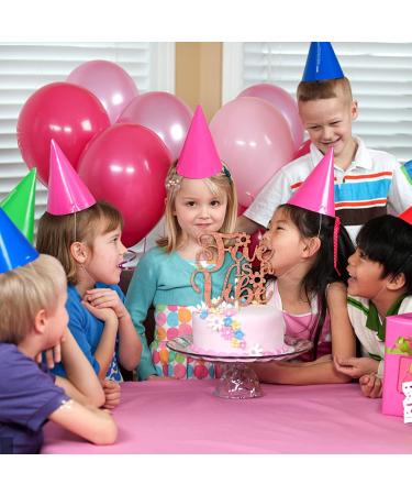 Five is a Vibe Cake Topper - Groovy 5th Birthday Party Decoration - Flower Rainbow Cake Decor for Girl Hippie Retro Disco Groovy 5 Years Old Birthday Party Decoration Supplies - Rose Gold Glitter - Buy Online on GoSupps.com