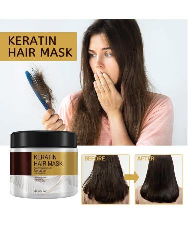 Lot de 3 masques capillaires au collag ne apr s-shampoing profond l'huile d'argan et au collag ne pour cheveux secs et ab m s 3 pi ces. - Buy Online on GoSupps.com