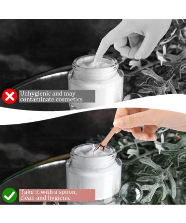 3 Pcs Metal Makeup Spoon Set - Reusable Mask Applicator and Cosmetic Spatula in Rose Gold, Gold, and Silver for Face Masks, Eye Creams, and Moisturizers - Buy Online on GoSupps.com