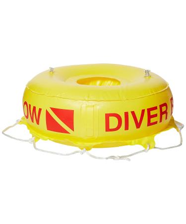 Scuba Choice Scuba Diving Deluxe Diver Below Inflatable Float and Flag Bouy