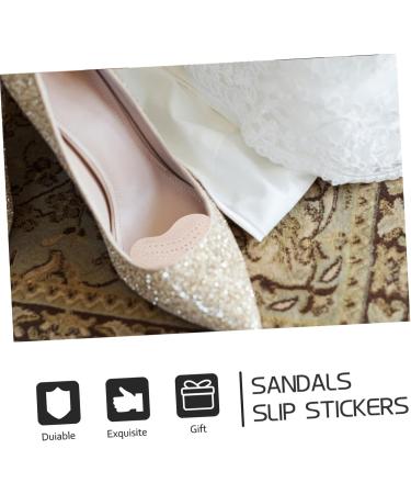FOMIYES Women's Sandals - 15 Pairs Anti-Slip Heel Pads Leather Cushion Inserts Non-Slip Metatarsal Accessories for Ultimate Comfort - Buy Online on GoSupps.com
