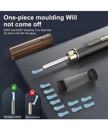 Wohlmen Ear Wax Removal Kit with 1920HD Camera- Wireless, iPhone & Android Compatible for Adults & Kids - Buy Online on GoSupps.com