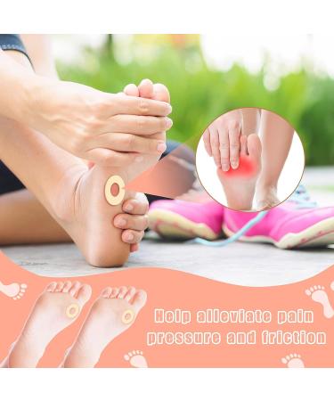 78-Piece Corn Pads Callus Cushions for Feet - Oval & U Shape Adhesive Foot Cushions for Men & Women - Reduce Pressure from Corns - 4 Styles - Buy Online on GoSupps.com