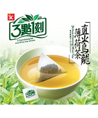15PM Premium Authentic Taiwanese Mint Oolong Tea - 18 Tea Bags | Buy Now - Buy Online on GoSupps.com
