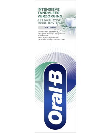 Oral-B Intense Gum Care Toothpaste and Antibacterial Shield Whitening 75ml - Buy Online on GoSupps.com