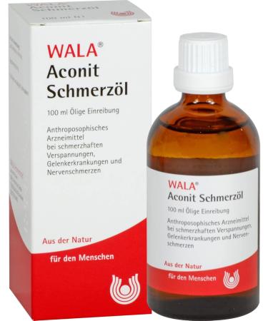 Aconit Pain Oil 100 ml - Fast Relief for Muscle & Joint Pain | Buy Online Worldwide - Buy Online on GoSupps.com