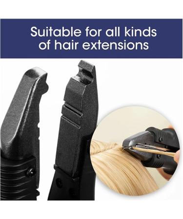 Hair extension iron Pro Hair Extensions Tools Heat Iron Connector Wand Melting Tool Set Italian Keratin Glue Hair Clips Finger Protector Comb - Buy Online on GoSupps.com