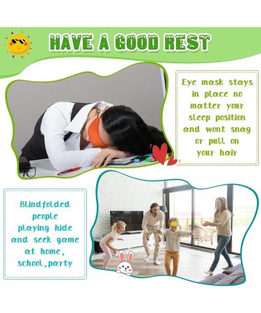 200 Piece Individually Wrapped Eye Mask Cover Blindfolds for Party Games Team Building and Travel - Adjustable Strap for Women Men Kids - 10 Colors - Buy Online on GoSupps.com