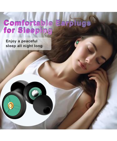 Ear Plugs for Sleeping | 32dB Noise Reduction Soft Silicone | Reusable Hearing Protection for Sleep Work Travel Concerts & Focus - Buy Online on GoSupps.com