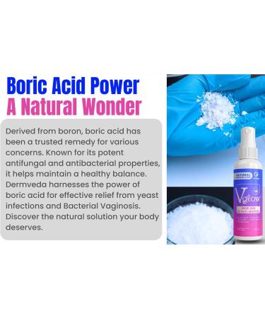 Boric Acid BV Relief for Women | Natural Yeast Infection Treatment & Itch Relief Solution - Buy Online on GoSupps.com