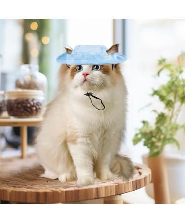 Fischerhut for Dogs & Cats | Adjustable Outdoor Fishing Hat for Small Pets | Sun Protection Costume - Buy Online on GoSupps.com