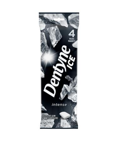 Dentyne Ice Sugar-Free Gum Intense Candy 4 Count Intense 4 Pack