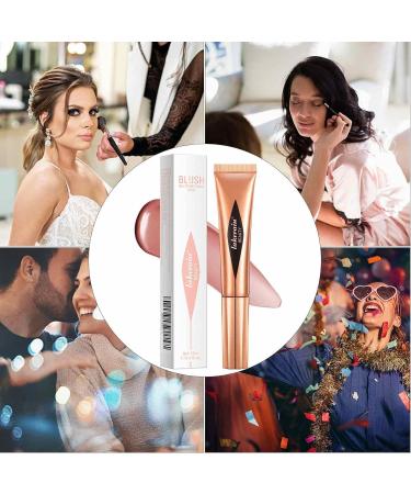Highlighter Stick | Creamy Multi-Stick | Versatile Highlighter Makeup Stick Adds Shimmer Blends Effortlessly Highlighter Contouring for Cheeks Pochy Liquid 01# - Buy Online on GoSupps.com