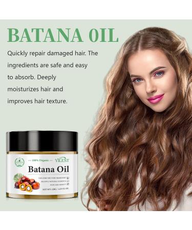 Batana Oil for Hair Growth 100% Batana Oil Organic Raw Batana Oil for Hair Growth Repairs Damaged Hair Oil Reduces Hair Loss Batana Oil for Hair Mask Scalp Hair Growth Oil - Buy Online on GoSupps.com
