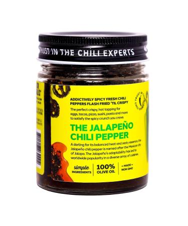Don Chilio Chile Crisp - Crunchy Sliced Jalapenos in Hot Seasoned Oil - Mild Flavor- 0 Carb Keto Friendly - Versatile Topping, Sauce, or Salsa Alternative - Buy Online on GoSupps.com