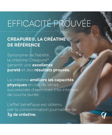 Cr atine Monohydrate Creapure 3000mg - Poudre 100% Pure Go t Neutre Vegan - Force Musculaire Performances Musculation - 30 Jours - 100 g - Fabriqu en France - Vitavea - Buy Online on GoSupps.com