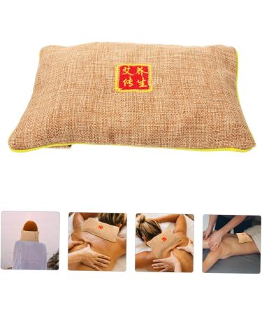 Hapinary Warm-Up Neck Warmer Cushion | Reusable Moxibustion Heating Pack for Home | Pocket Moxa Salt Belt - Buy Online on GoSupps.com