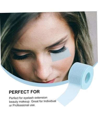 MAGICLULU 2 Rolls Eyelash Glue Lash Lengthening Mascara Lash Extension Tape Foam Tape Lash Tape Eyelash Patches Supplies Lash Mascara Cross Pattern Non-Woven Fabric Silicone Cloth - Buy Online on GoSupps.com