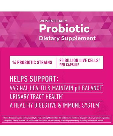 Members Mark Women's Probiotic 25 Billion CFU 14 Strains Delayed Release Capsules 90 Count - Buy Online on GoSupps.com