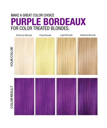 No Fade Fresh Purple Bordeaux Hair Color Depositing Conditioner with BondHeal - Vegan & Cruelty-Free - 6.4 oz - Buy Online on GoSupps.com
