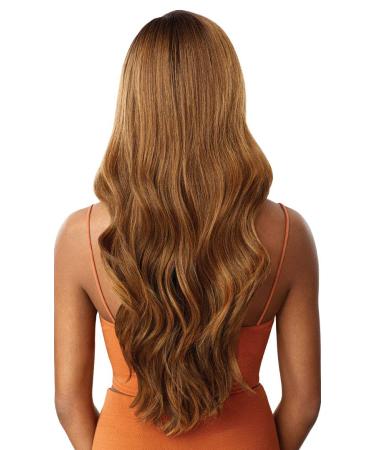 Outre KIMANI Lace Front Colorbomb Body Wave Synthetic Wig in 3DRFFSSTBL - Salon-Designed Blonde Shades with Pre-Plucked Swiss Lace and Natural Baby Hair - Buy Online on GoSupps.com