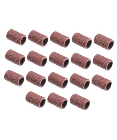 Beaupretty Nail Drill Sanding Bits Sanding Bands Replacement Professional Sanding Bands manicure sanding bands brocas gel bit fine grit sanding bands Sanding Band Sleeves Grit Sand head