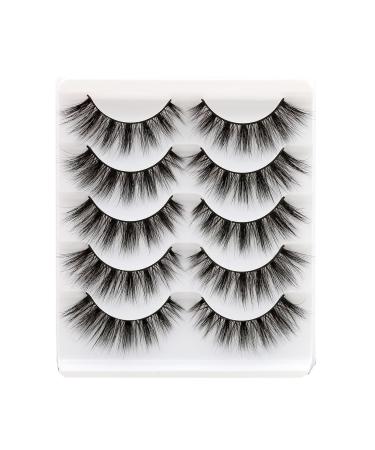 Buy Premium Synthetic Lashes | Natural Look Vegan Silk Mink False Eyelashes SD05 | International Shipping Available - Buy Online on GoSupps.com