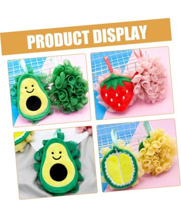 MERRYHAPY 3pcs Children s Bath Balls | Exfoliating Bath Sponges & Loofah Balls for Kids | Soft & Safe Bathroom Cleaning Supplies - Buy Online on GoSupps.com