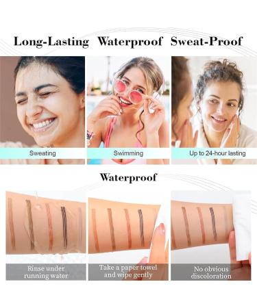 dfgsxifc Archdefine 3D Microblading 4-Tip Eyebrow Pen - Giphogantic 3D Waterproof Microblading Eyebrow Pen Glowly Secret Eyebrow Pen Revolutionary Eyebrow Pencil (Red Brown) - Buy Online on GoSupps.com