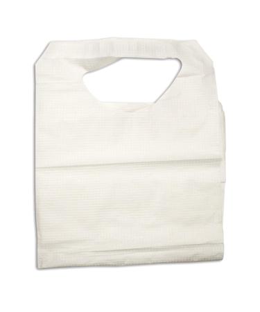 Personal Touch Disposable Bibs - Adult Tie-Back Tissue/Poly Bibs - Case of 150 - Spill Protection for Men & Women - Buy Online on GoSupps.com