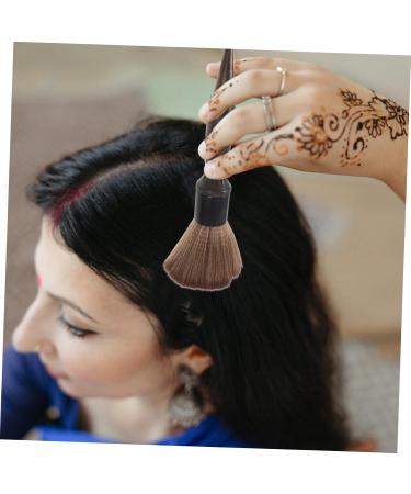 DOITOOL Neck Duster Hair Brush Duster Barber Brush for Men Barber Neck Brush Neck Brush Barber Hair Cutting Brush Haircut Brush Barbers Brush Fiber Wool Soft Fur Hairdressing Tool - Buy Online on GoSupps.com