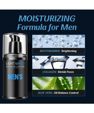 Men's Makeup Cream Men's Tone-Up Lazy Cream Long Lasting Refreshing & Non-sticky Men's Gentle Multi-Effect Bare Face Concealer for Moisturizing and Spot Coverage (3PCS) - Buy Online on GoSupps.com
