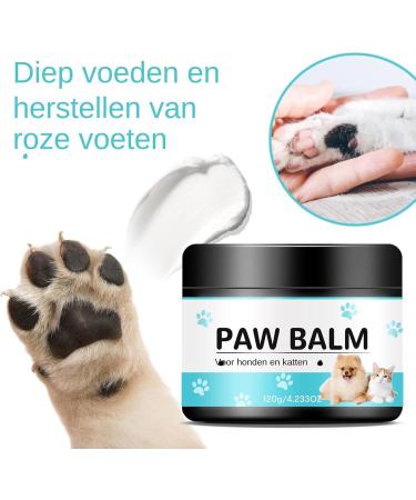 Pet foot care cream dog paw balm 120g dog paw wax dog paw protector for hot paving moisturizing and anti-licking - Buy Online on GoSupps.com
