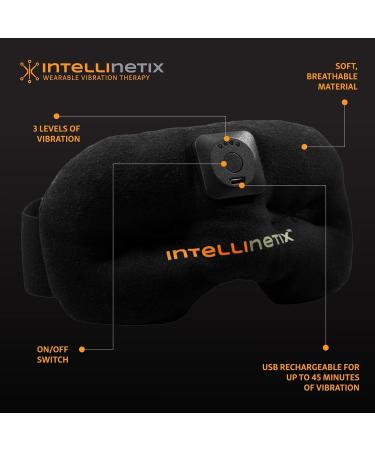 Brownmed Intellinetix Therapy Mask - Vibrating Eye Mask for Headaches Migraines & Sinus Relief - Travel-Friendly Sleep Mask for Men & Women - Buy Online on GoSupps.com