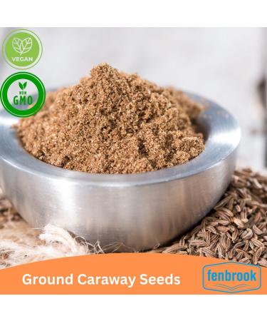 Ground Caraway Seeds 1kg by Fenbrook - Buy Online on GoSupps.com