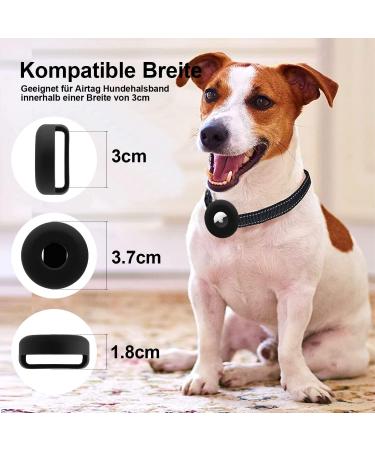 Shop Linteker Protective Cover for Apple Airtag - Durable Black & Blue GPS Case for Dog & Cat Collars | Pet Accessories - Buy Online on GoSupps.com
