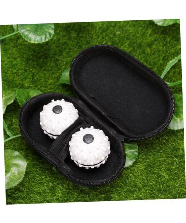Ultechnovo Decompression Stress Relief Ball - White Massage Ball for Pressure Relief (7.36x3.56cm) - Buy Online on GoSupps.com