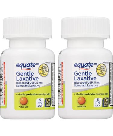 Equate Bisacodyl Gentle Laxative Tablets 5 mg - 200 Count | Effective Adult Constipation Relief | Fast Shipping Internationally - Buy Online on GoSupps.com