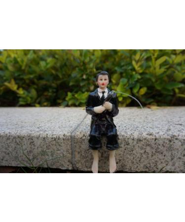 Wishlink Cake Hooked on Love Fishing Groom Catching Bride Funny Wedding Cake Topper Decor - Buy Online on GoSupps.com
