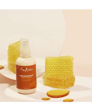SheaMoisture Even and Radiant Lotion - Daily Face Lotion with Raw Honey for Uneven Skin Tone and Dark Spots - 3.2 oz (Pack of 1) - Buy Online on GoSupps.com