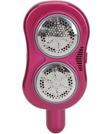 Dual Head USB Rechargeable Fabric Lint Remover | Portable Sweater Defuzzer in Purple for Home & Travel - Buy Online on GoSupps.com