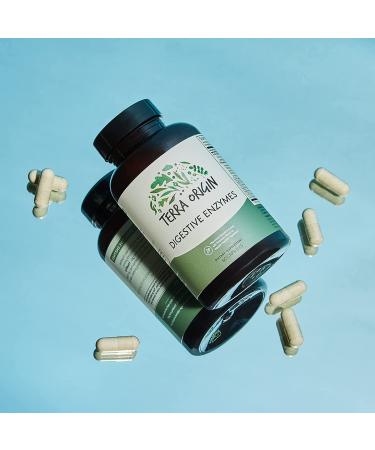 Terra Origin Digestive Enzymes - 60 Capsules for Optimal Digestion & Gut Health - Buy Online on GoSupps.com
