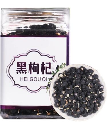 Black Wolfberry Tea Dried Black Wolfberry Canned Dried Black Wolfberry Goddess Health Preserving Tea 130g for Home School Office - Buy Online on GoSupps.com