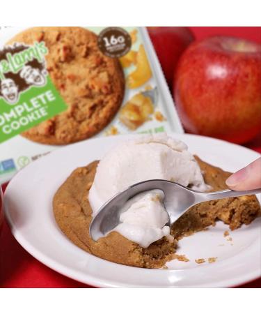 Lenny & Larry's Complete Cookie - Vegan Apple Pie Flavor, 16g Plant Protein, Non-GMO, 4oz (Pack of 12) - Buy Online on GoSupps.com