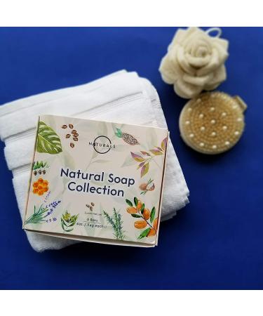 Natural Bar Soap Collection - 6pcs Organic Gift Set for Spa & Acne Care | O Naturals - Buy Online on GoSupps.com