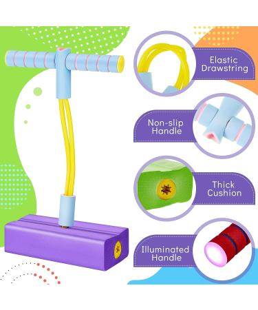 5 Pcs Foam Pogo Jumper Stick Toy for Kids & Adults | Christmas Supplies | Indoor & Outdoor Fun | Supports Up to 250lbs - Buy Online on GoSupps.com