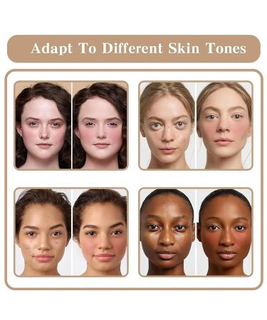 Professional Makeup Cream Contour Palette | 12 Color Concealer Set & Brush Gift for Women & Girls | Full Coverage Face Makeup - Buy Online on GoSupps.com