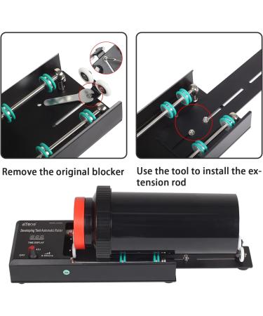 eTone Automatic Roller Extension Rod for 3 Spiral Developing Tank - Length Extending Mount - Buy Online on GoSupps.com