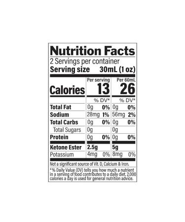 KetoneAid Ketone Shot | Ketone Ester Energy | No Sugar  No Caffeine | 2 Serv. Per Bottle (6 Count) - Buy Online on GoSupps.com